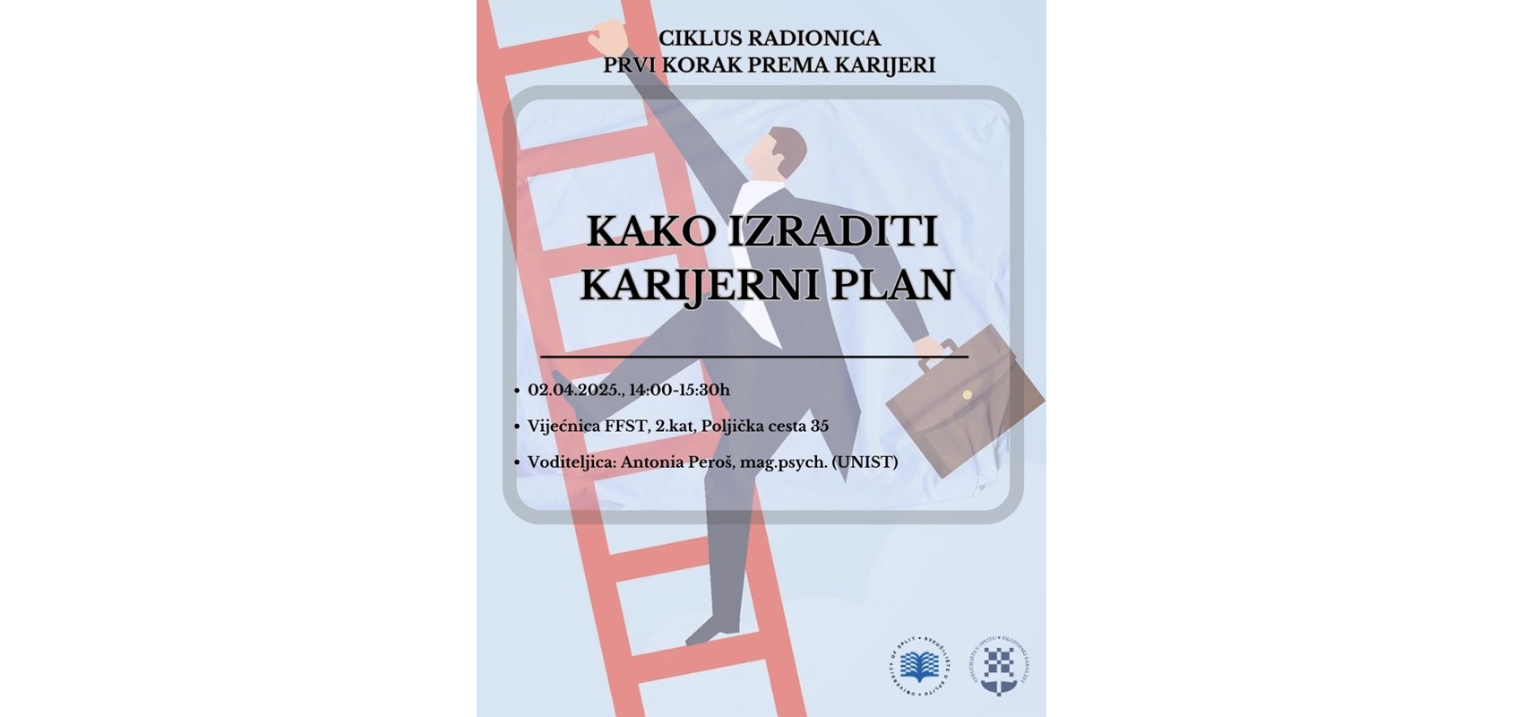 Prijave za prvu radionicu “Kako izraditi karijerni plan”